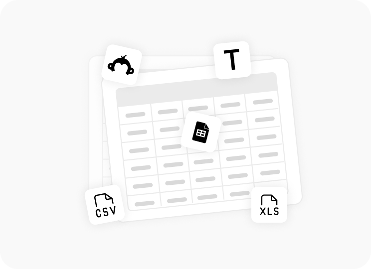 Create or import polls